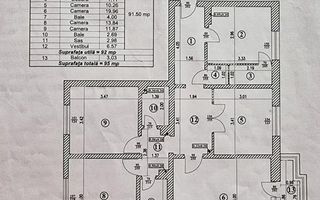 VANZARE 4 CAMERE | BLOC ANVELOPAT | ZONA NERVA TRAIAN - Poză 12
