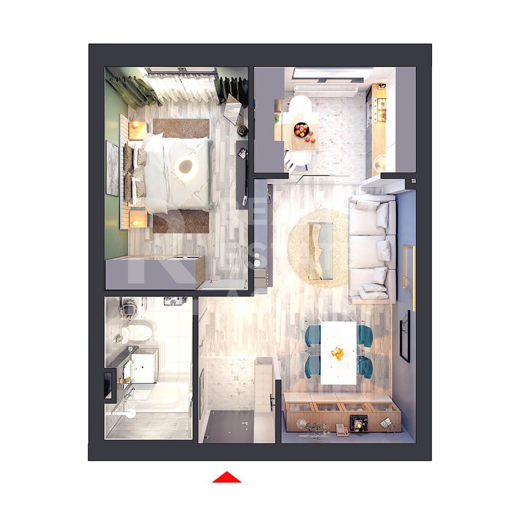 Vânzare, apartament, 2 camere tip 2A, București - Poză 8