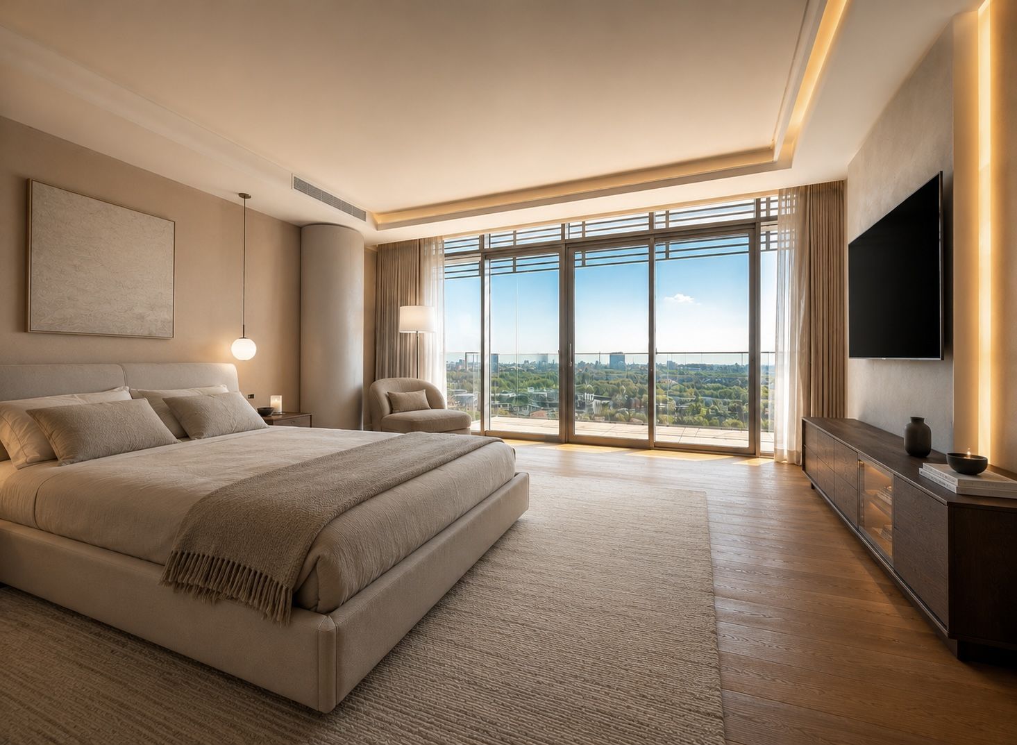Persoana Fizica Apartament mobilat designer 4 camere Upsite panoramic view Lac - Poză 6