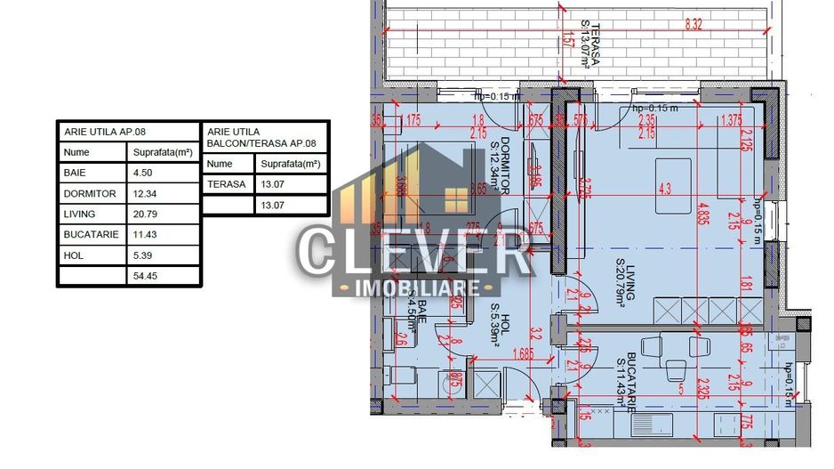 2 camere decomandat Pallady, Parcare Gratis, 5 min STB, Comision 0% - Schiță 10