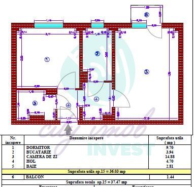 Apartament 2 camere mobilat si utilat, Calea Dorobanti - Poză 5