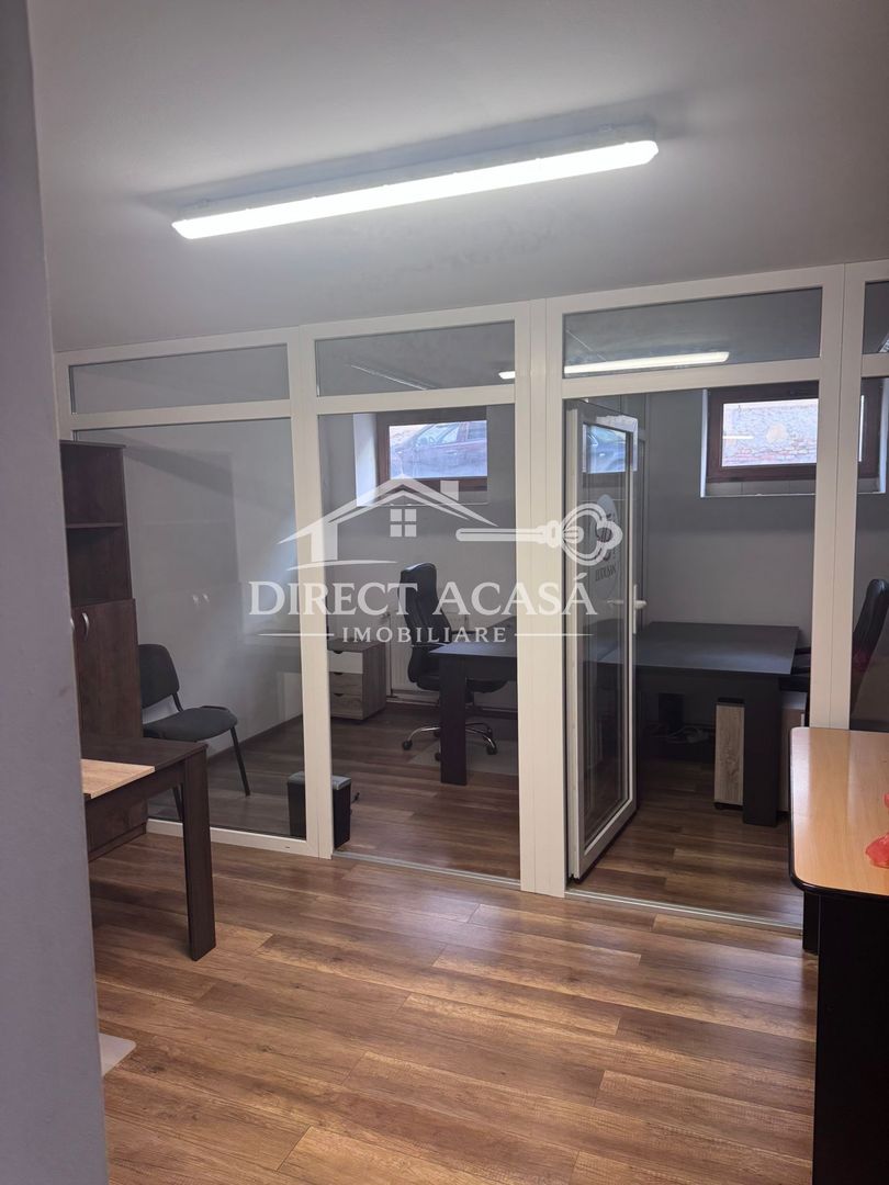 Spatiu birouri ultracentral 3 camere compartimentat 60 mp - Poză 6