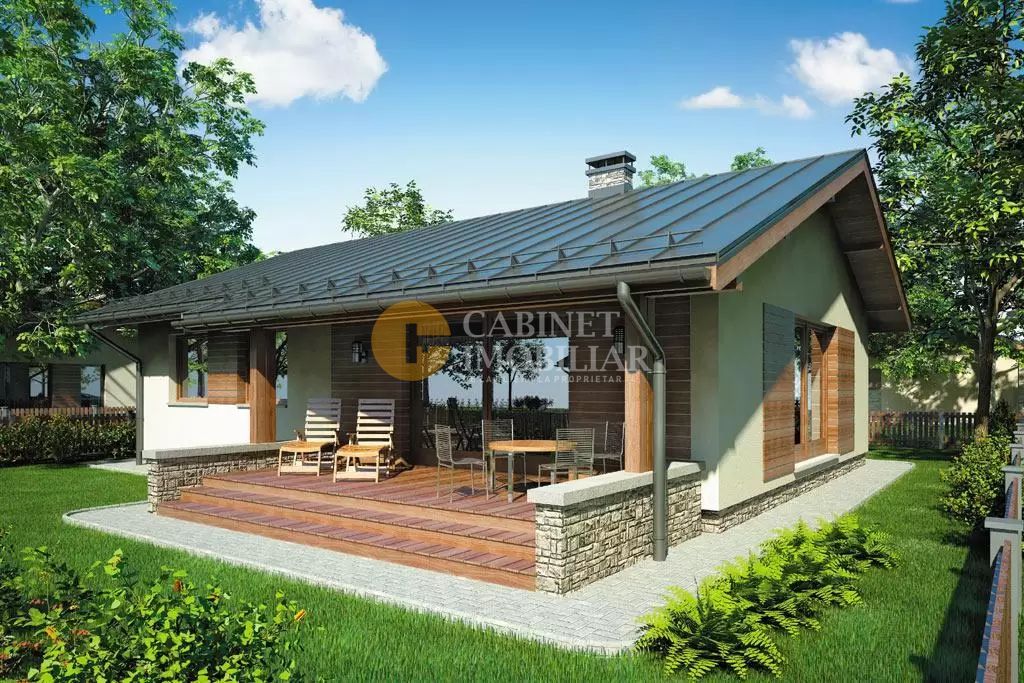 Casa  Parter Breazu 2 Dormitoare, 2 Bai,  Garaj - Poză 2