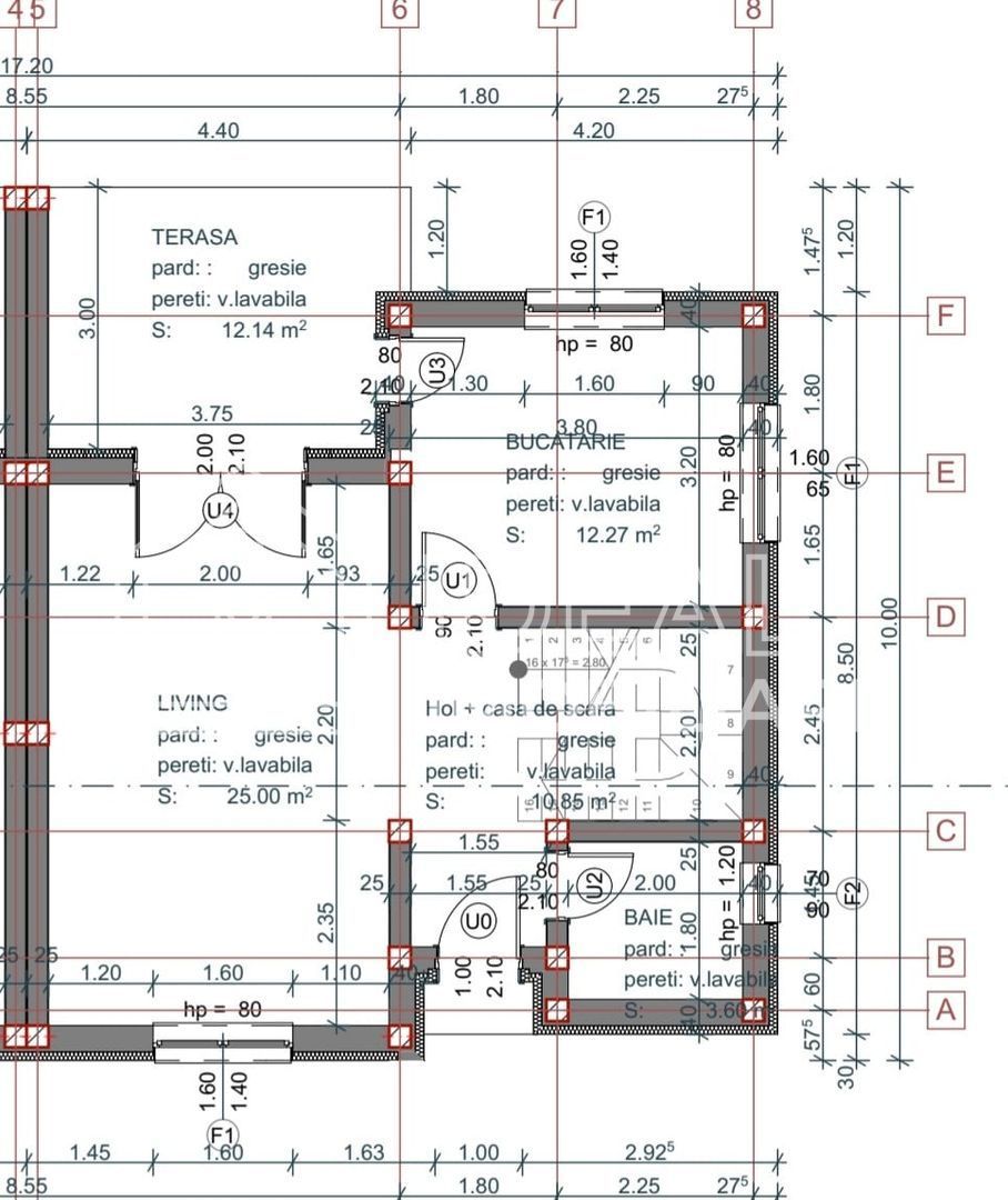 Duplex Modern cu 4 camere, zona Lidl Selimbar - Schiță 4