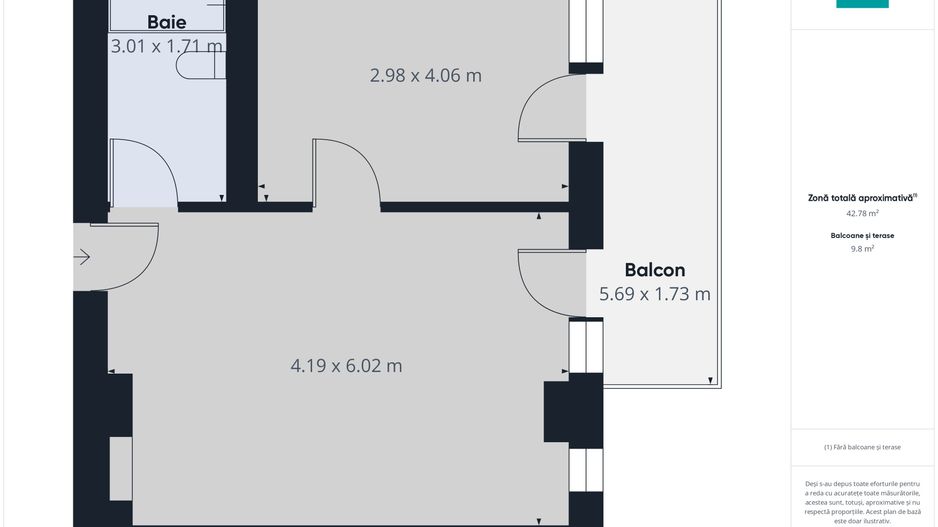Apartament 2 camere nemobilat – Nord, Pipera - Poză 6