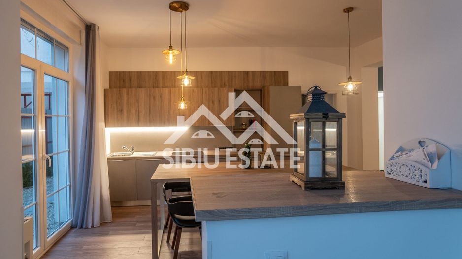 Apartament de inchiriat 3 camere cu grădină-Zona Calea Cisnadiei - Poză 16