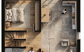 Casa individuala | Miorita - 5 cam - Teren 386mp - Finisaje la alegere - Poză 8