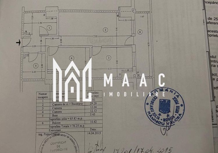 Apartament 3 camere, zona Kaufland Ostroveni - Schiță 8