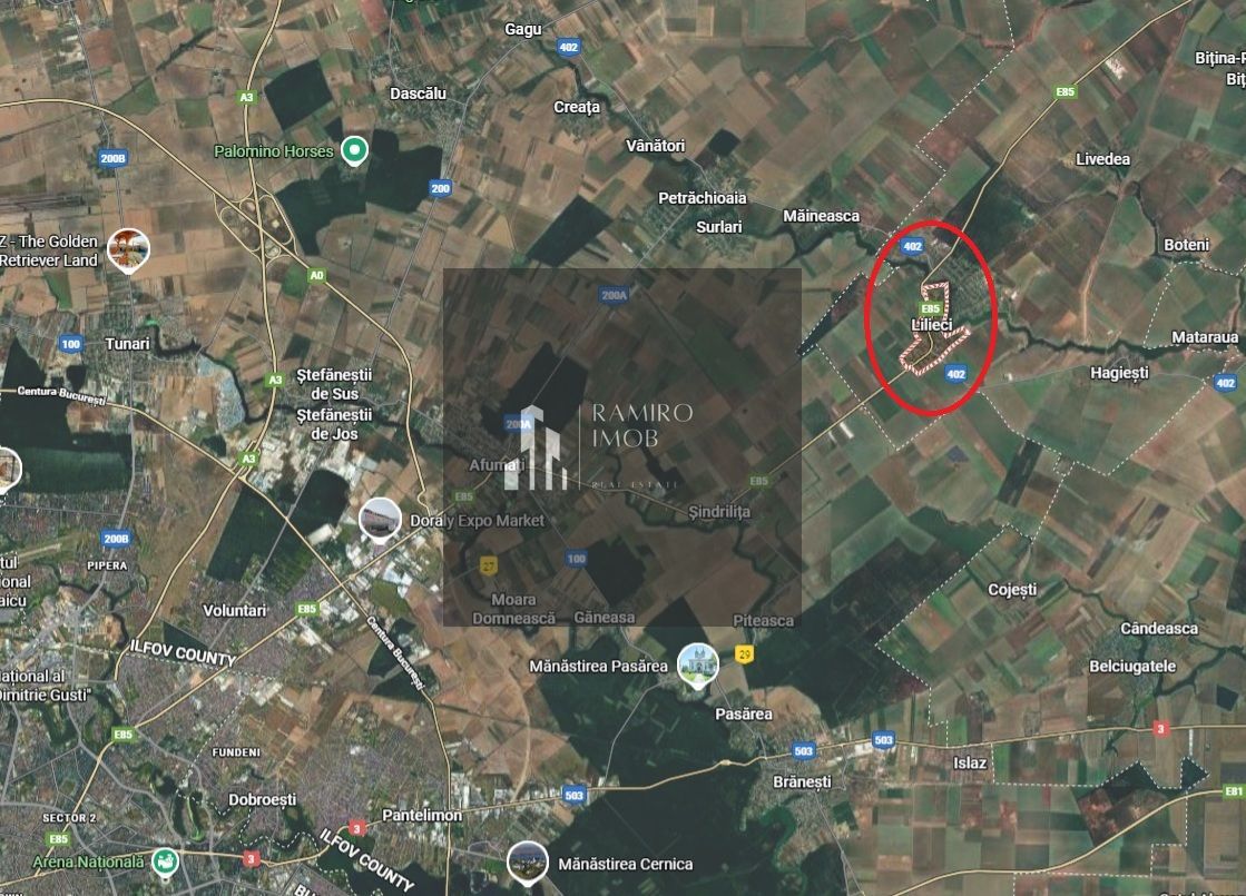 Teren 2000 mp DN2 Lilieci 25Euro/mp langa Bucuresti - Poză 7