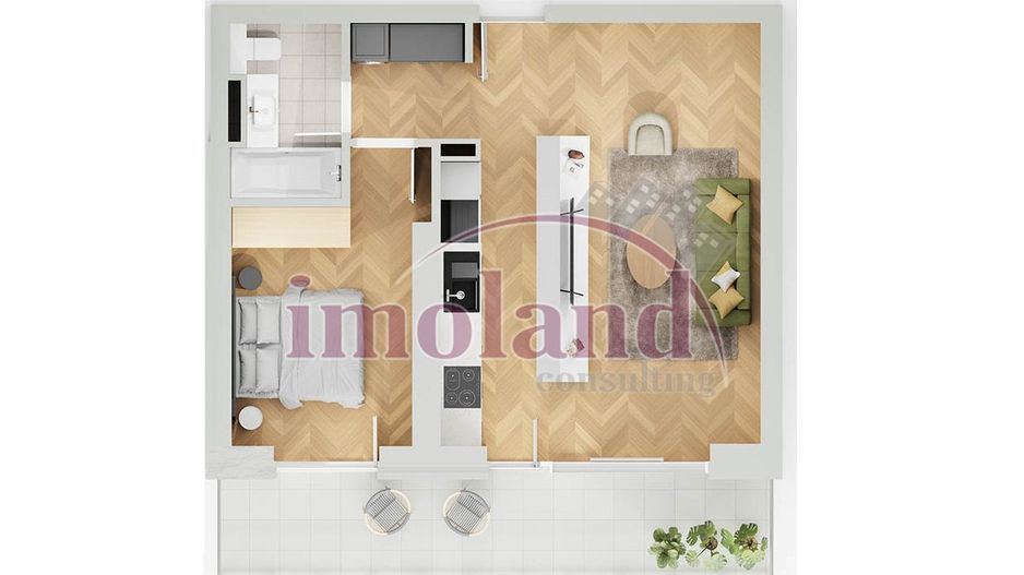 Vanzare - apartament 2 camere - NOU - Sisesti - Poză 11