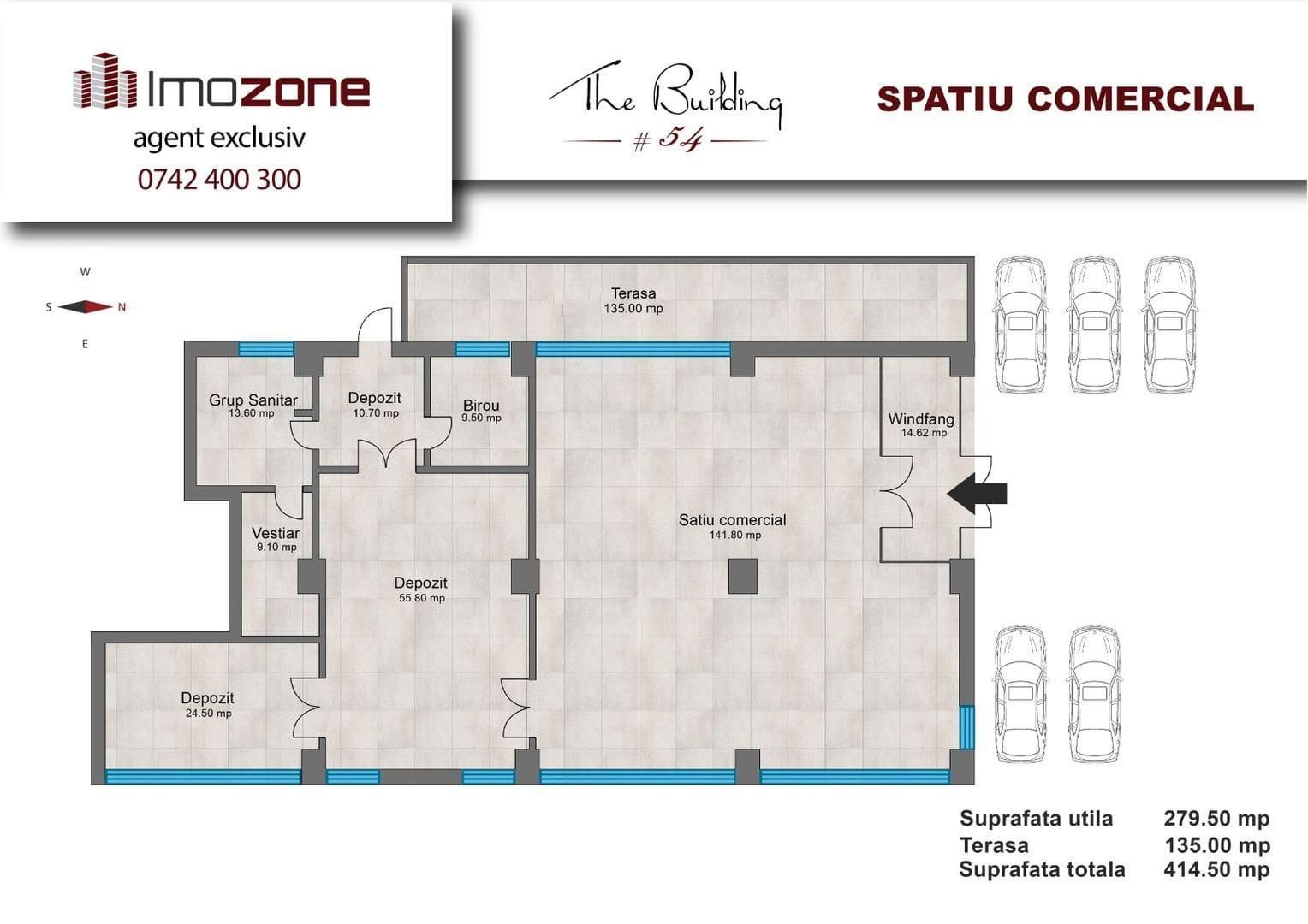 Spatiu Comercial | 70 mp - 140 mp | Locatie Avantajoasa | Uverturii | Militari - Poză 1