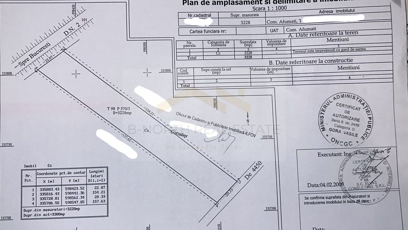 Teren Afumati A0 3228 mp - Schiță 4