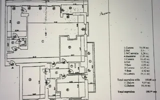 VANZARE APARTAMENT DEOSEBIT PARCUL BORDEI 160MP | 4 CAMERE | PARCARE | - Poză 25