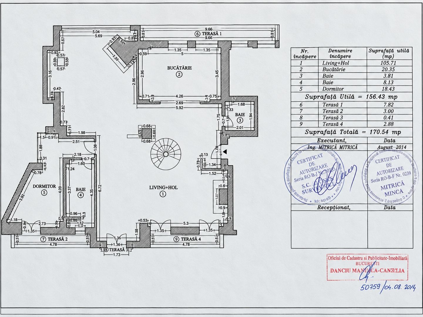PENTHOUSE DUPLEX 311 MP + ROOFTOP 254 MP CU PISCINA PRIVATA | BANEASA - Schiță 25