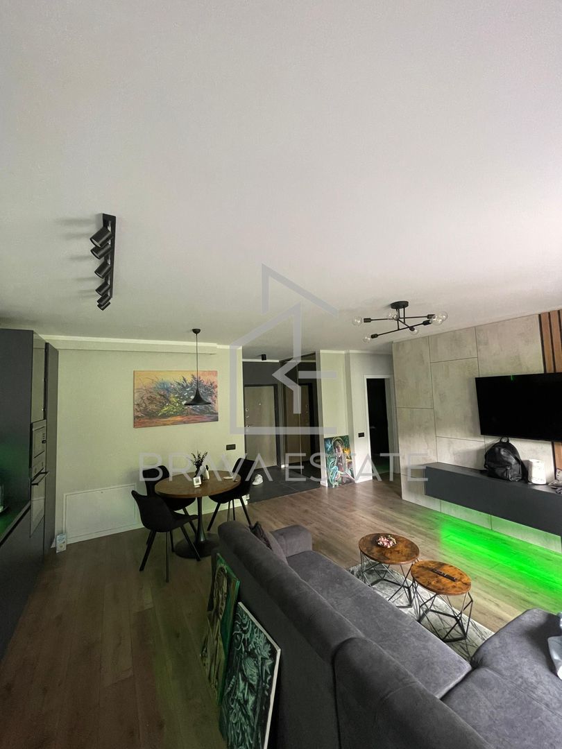 Apartament 2 camere, 53mp, terasa, parcare, zona Teilor - Poză 3