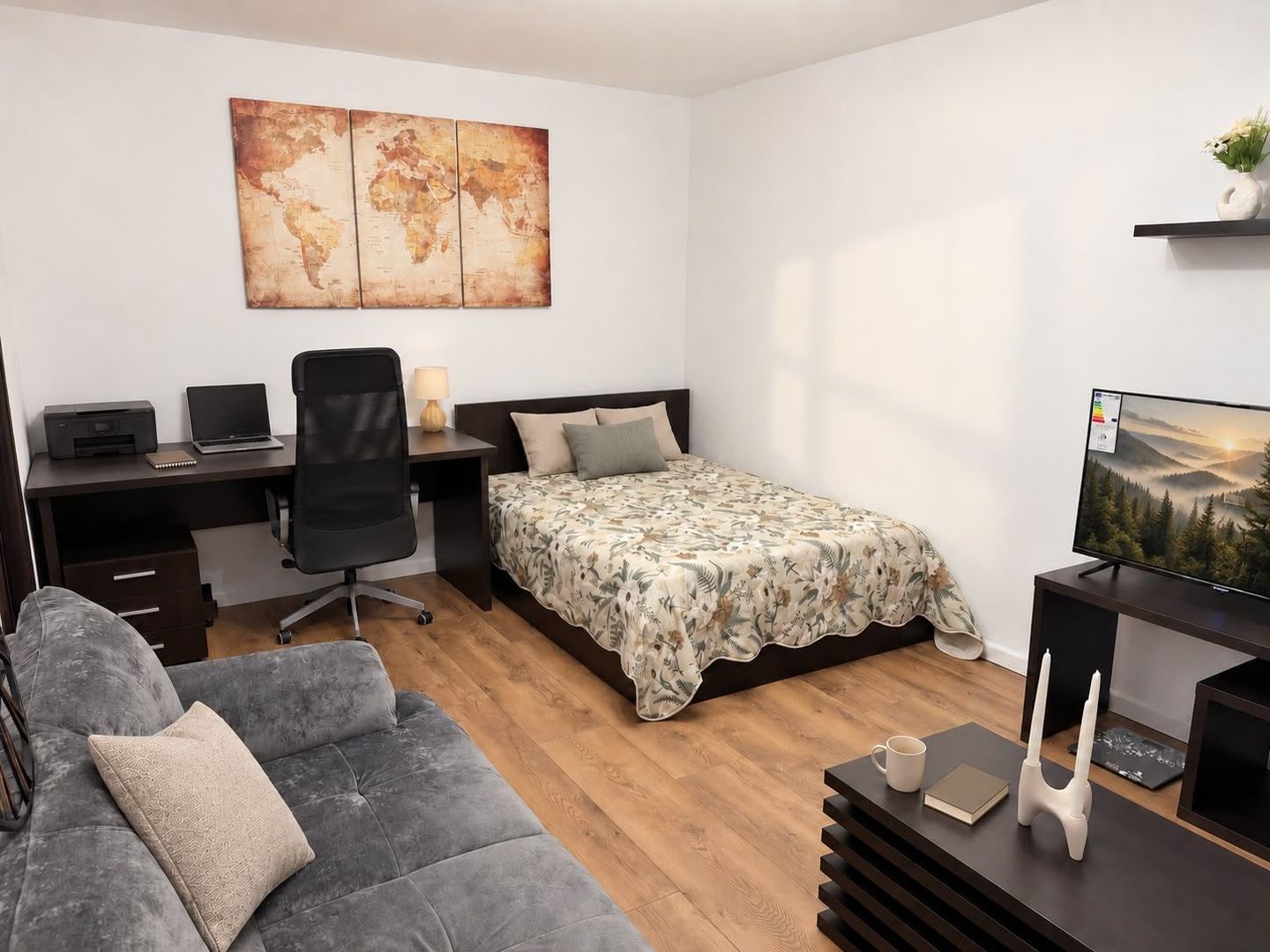 GARSONIERA- OBOR, PET-FRIENDLY, REABILITAT, MASINA DE SPALAT VASE - Poză 3