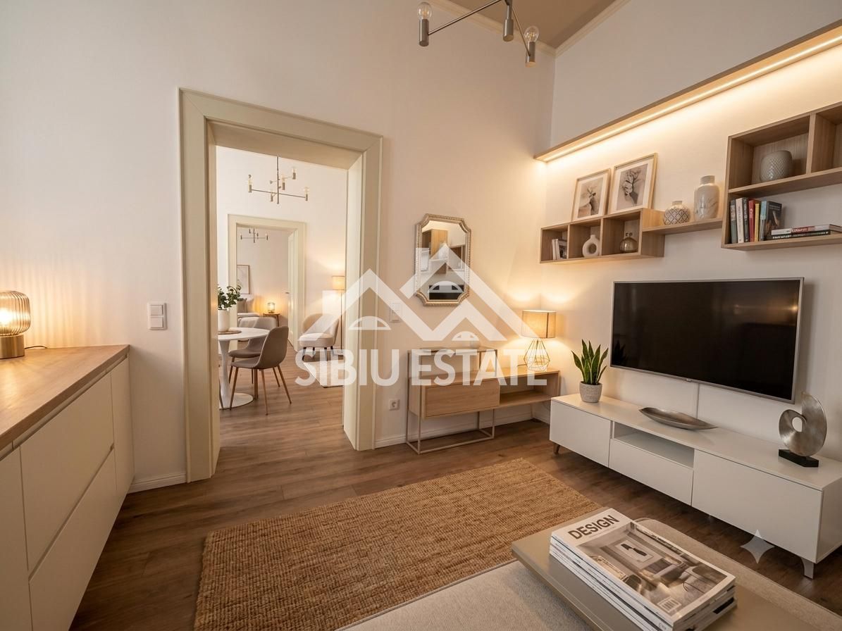 Apartament renovat, în inima Sibiului, pe strada Nicolae Bălcescu - Poză 2