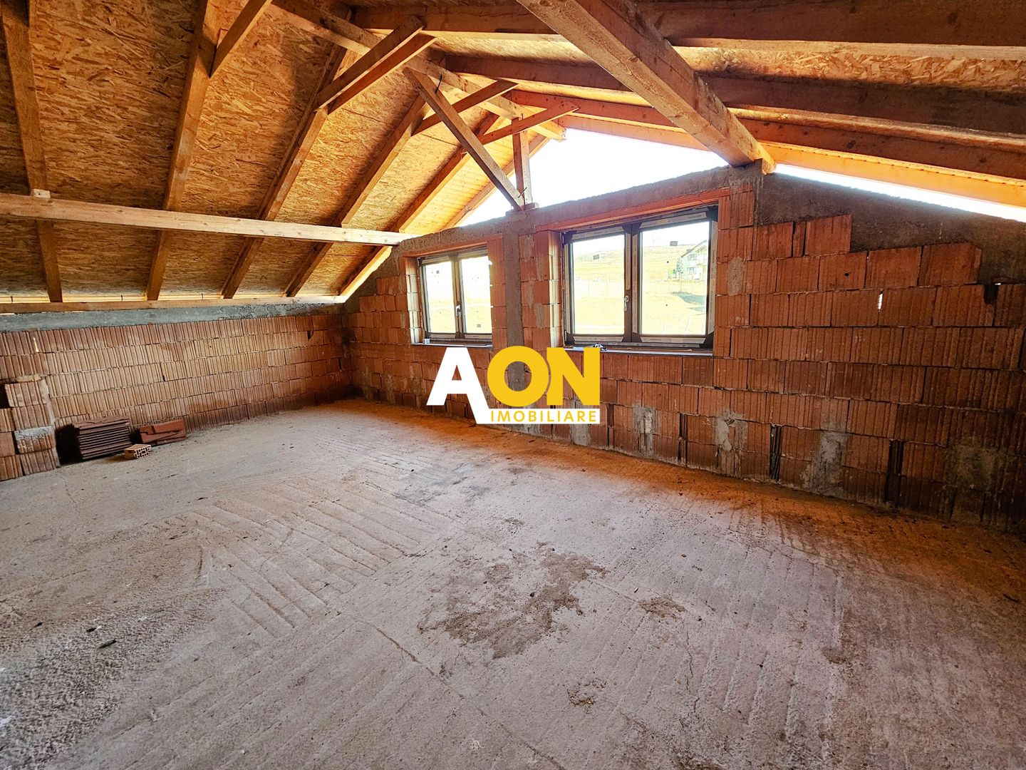 Casa la rosu, 5 camere, garaj, 479 mp teren, com. Ciugud - Poză 10