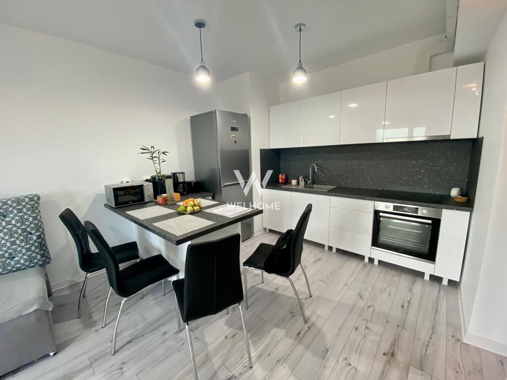 Apartament modern 2 camere, mobilat complet, balcon si parcare - Poză 1