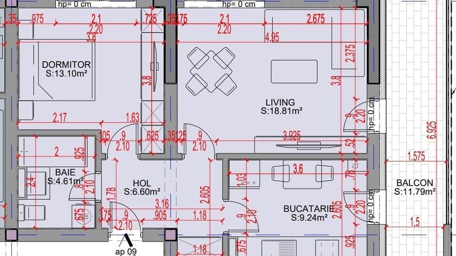 Oferta Lansare 2 camere decomandat bloc boutique - Schiță 6