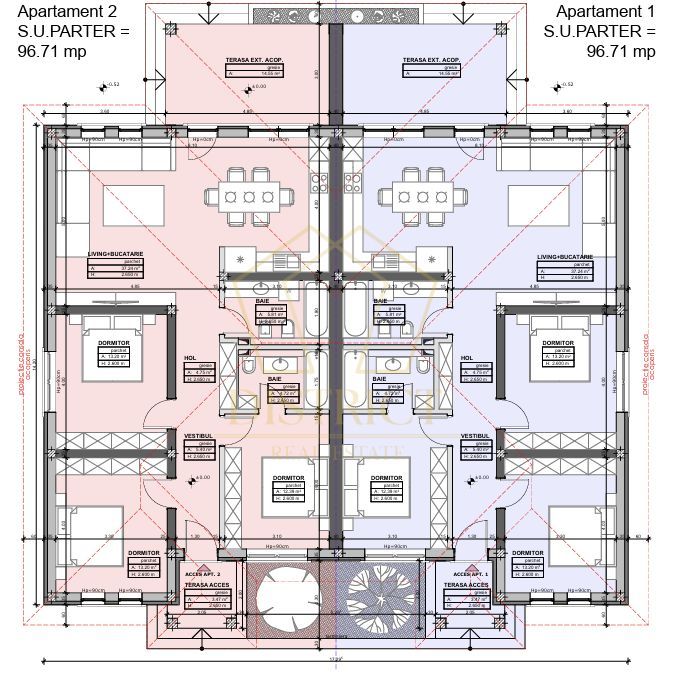 0%COMISION Duplex deosebit cu 4 camere, pe parter | Valery | Mosnita - Schiță 14