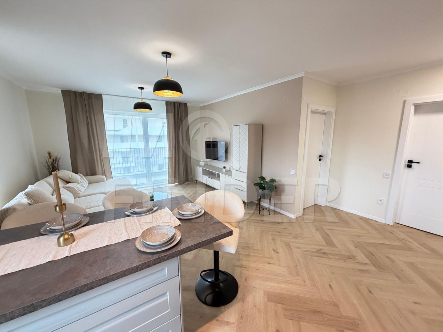 2 camere | terasa mare | etaj 5/8 |bloc nou | FARA COMISION | Floresti - Poză 4