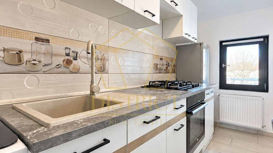 Apartament cu 2 camere mobilat | Etajul 1 | 57 mp utili | in Giroc la asfalt. - Poză 10