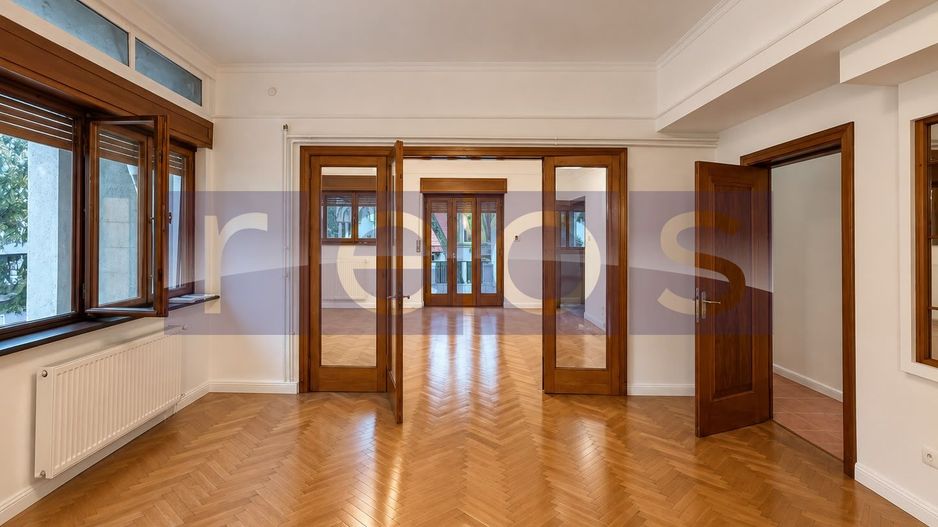 INCHIRIERE PARTER VILA | AVIATORILOR | 113MP | CURTE 110 MP | RENOVAT - Poză 1