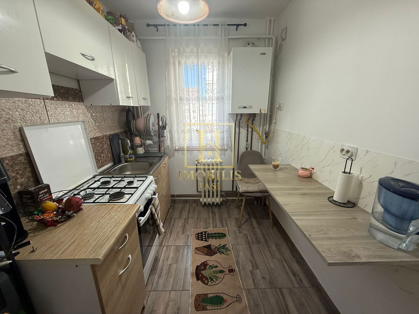 Apartament renovat 2 camere 41 mp Alexandru cel Bun 89900 euro - Poză 5
