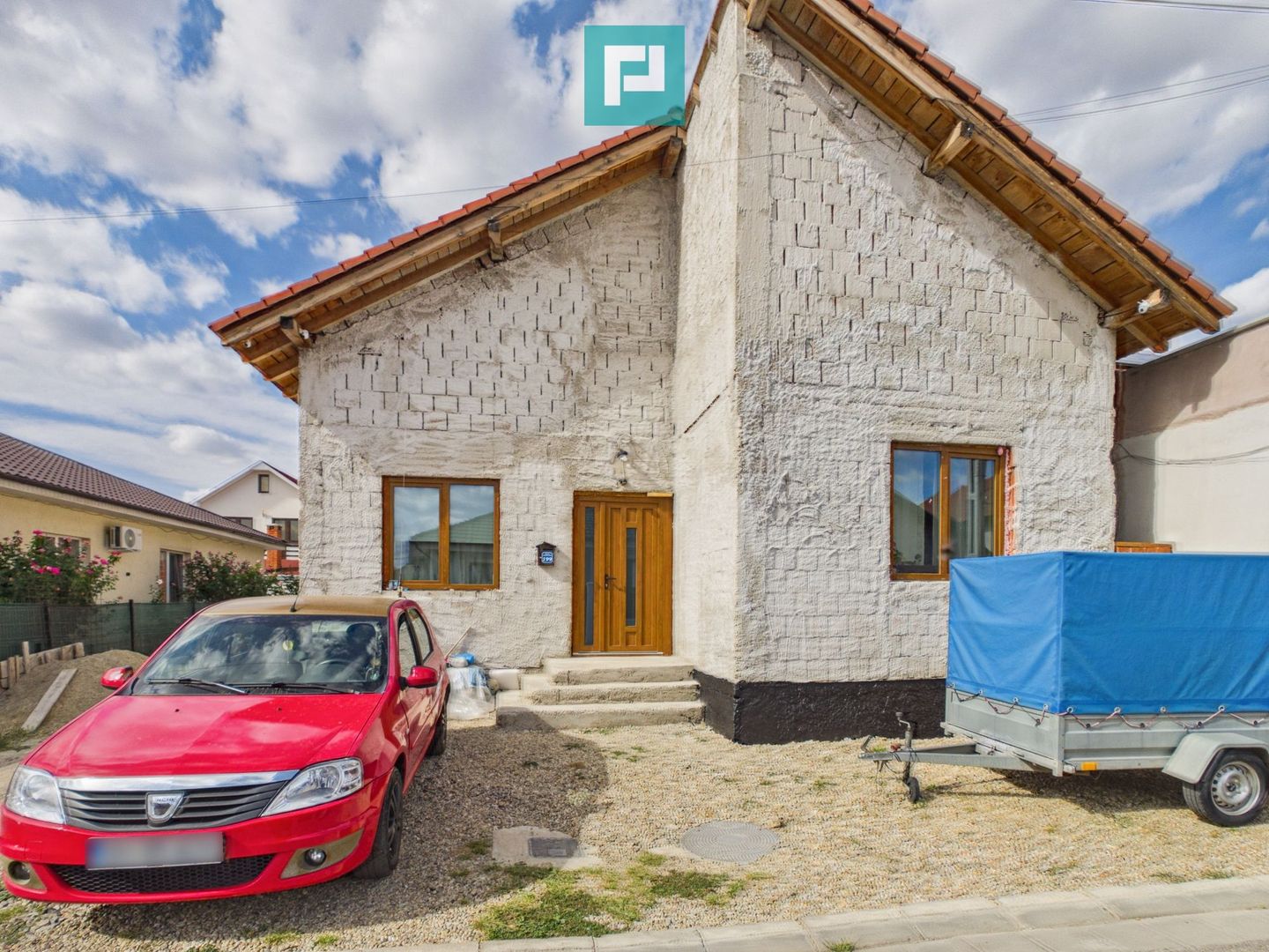 Casă individuală, 3 camere, 87 mp - Sânmartin - Poză 2