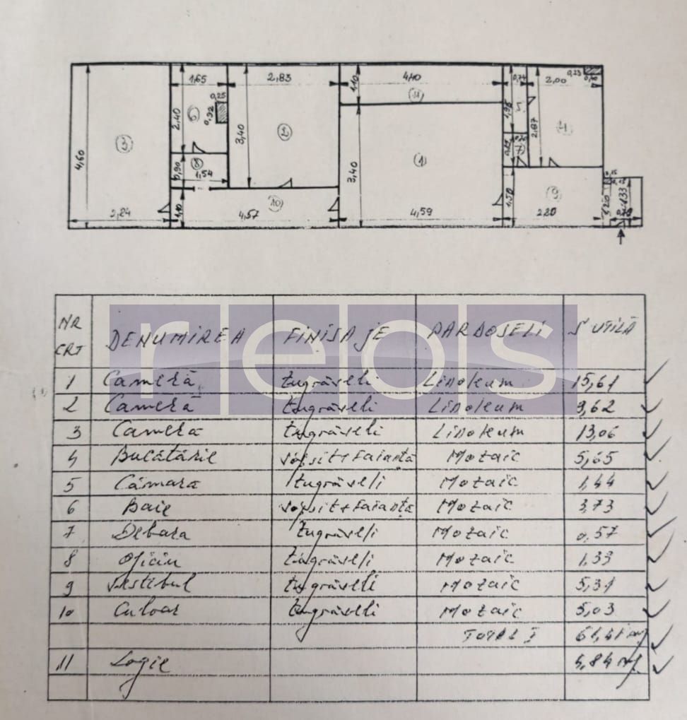 VANZARE 3 CAMERE -SEMIDECOMANDAT - BRANCOVEANU - Poză 21