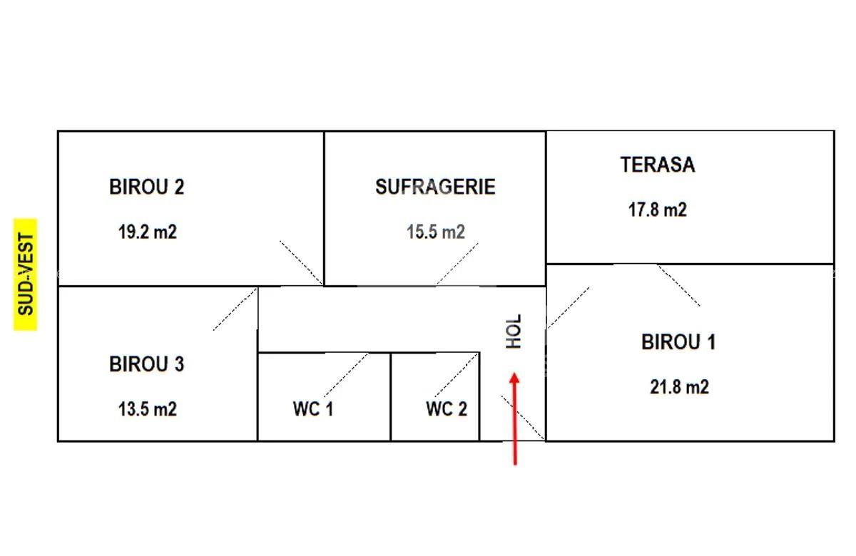 Apartament de închiriat | zona Ultracentrală | 115 mp utili | - Poză 3
