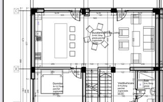 Casă duplex P+1 de vânzare Tunari – finisaje premium, teren 505 mp - Schiță 12
