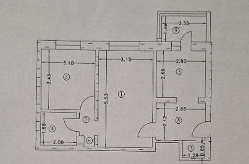 Apartament semidecomandat cu doua camere, Piata Sudului - Poză 8
