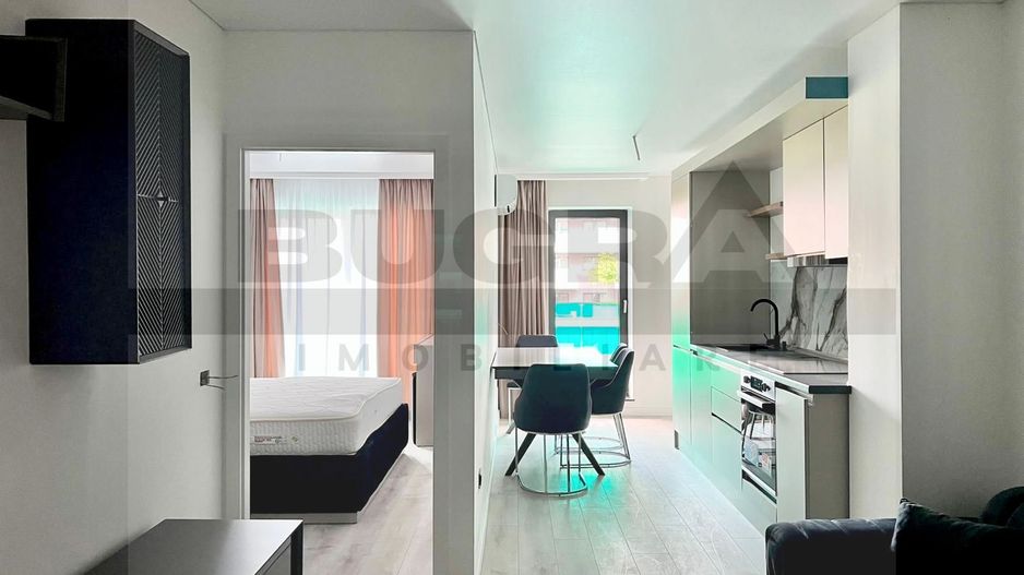Apartament 2 camere modern, prima inchiriere, garaj, zona Golden Tulip - Poză 3