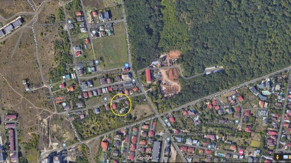 Teren 500 mp | deschidere 18.5 ml | Regimentului - Poză 2