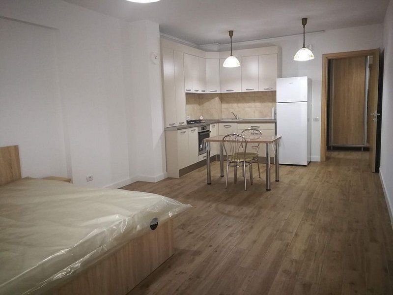 Studio suprafata generoasa in imobil nou, finalizat 2018, mobilat - Poză 1