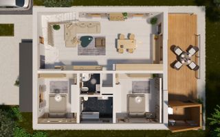 🏡 Casă nZEB Premium în ansamblu nou | Personalizare finisaje - Poză 3
