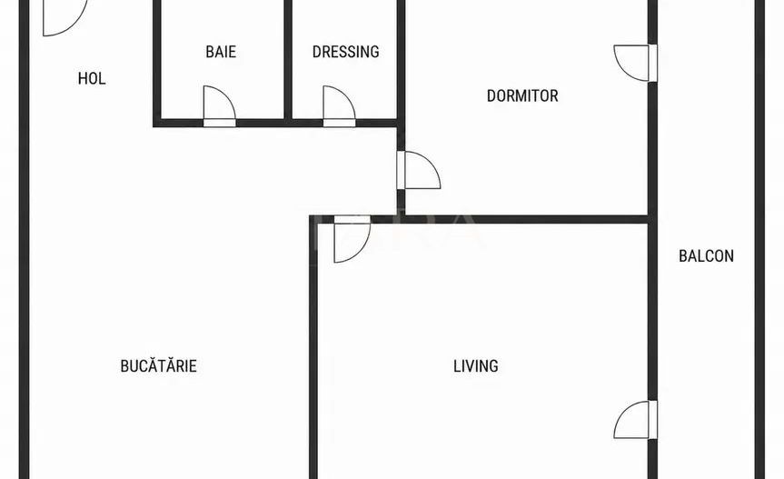 Apartament modern cu 2 camere și balcon generos în Buna Ziua - Poză 1