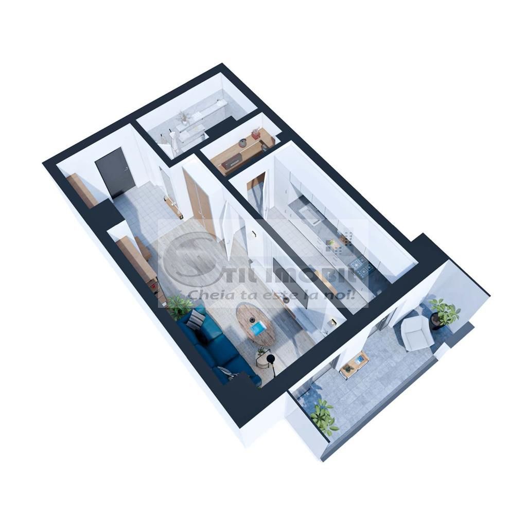 Apartament o camera - bloc nou - Cug - Selgros - Poză 2