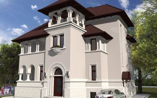 Vila cu arhitectura deosebila de vanzare- Primaverii- televiziune - Poză 1