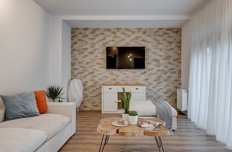 Apartament tip penthouse in Natura Residence, terasa 62 mp, mobilat modern - Poză 14