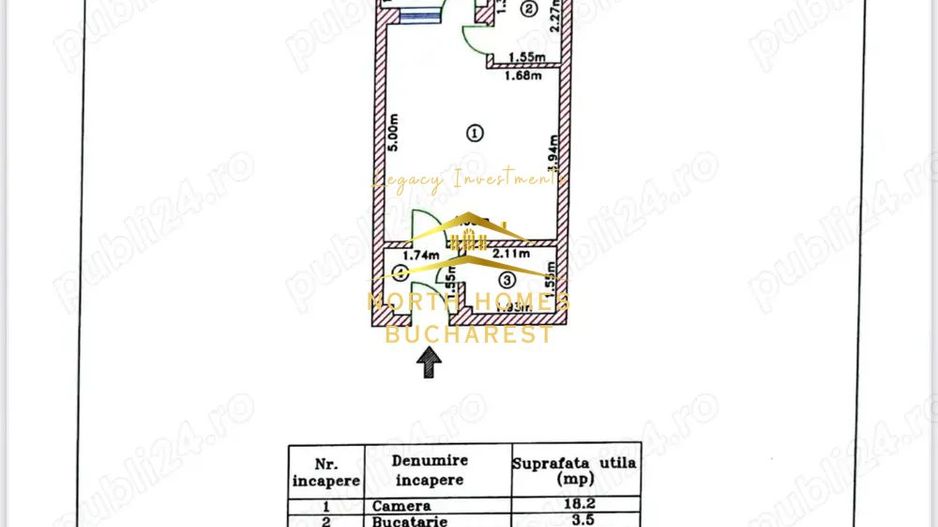 Garsoniera Vatra Luminoasa - Iancului - Poză 8