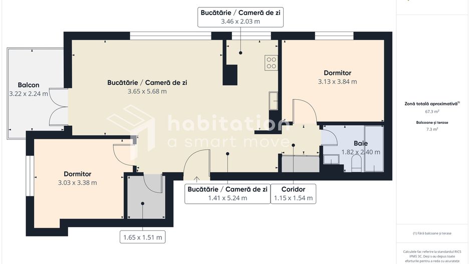 Apartament 3 camere de vânzare în zona de nord - Grigore Alexandrescu - Poză 33