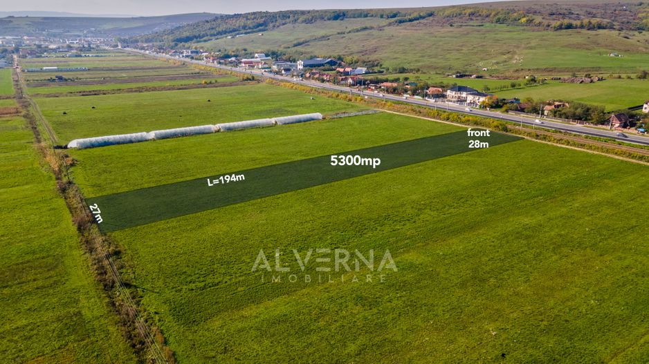 COMISION 0% - Teren intravilan - 5300mp - DN1C - Jucu de Mijloc - Poză 4