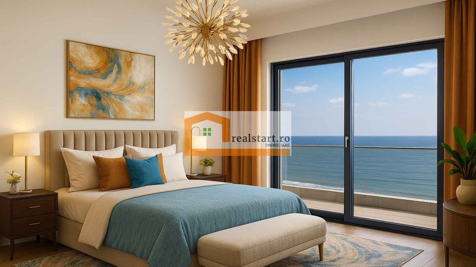Vedere directa la Mare, Prima linie, Penthouse tip Duplex, bloc Boutique - Poză 20