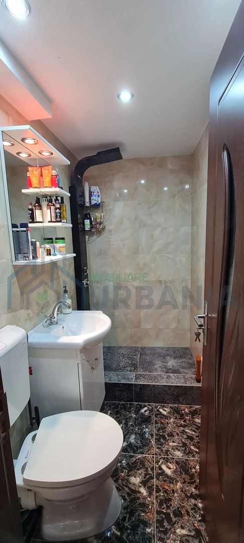 Apartament 2 camere, 53 mp, Mircea cel Bătrân, mobilat și utilat complet, centrală proprie, balcon - Poză 4