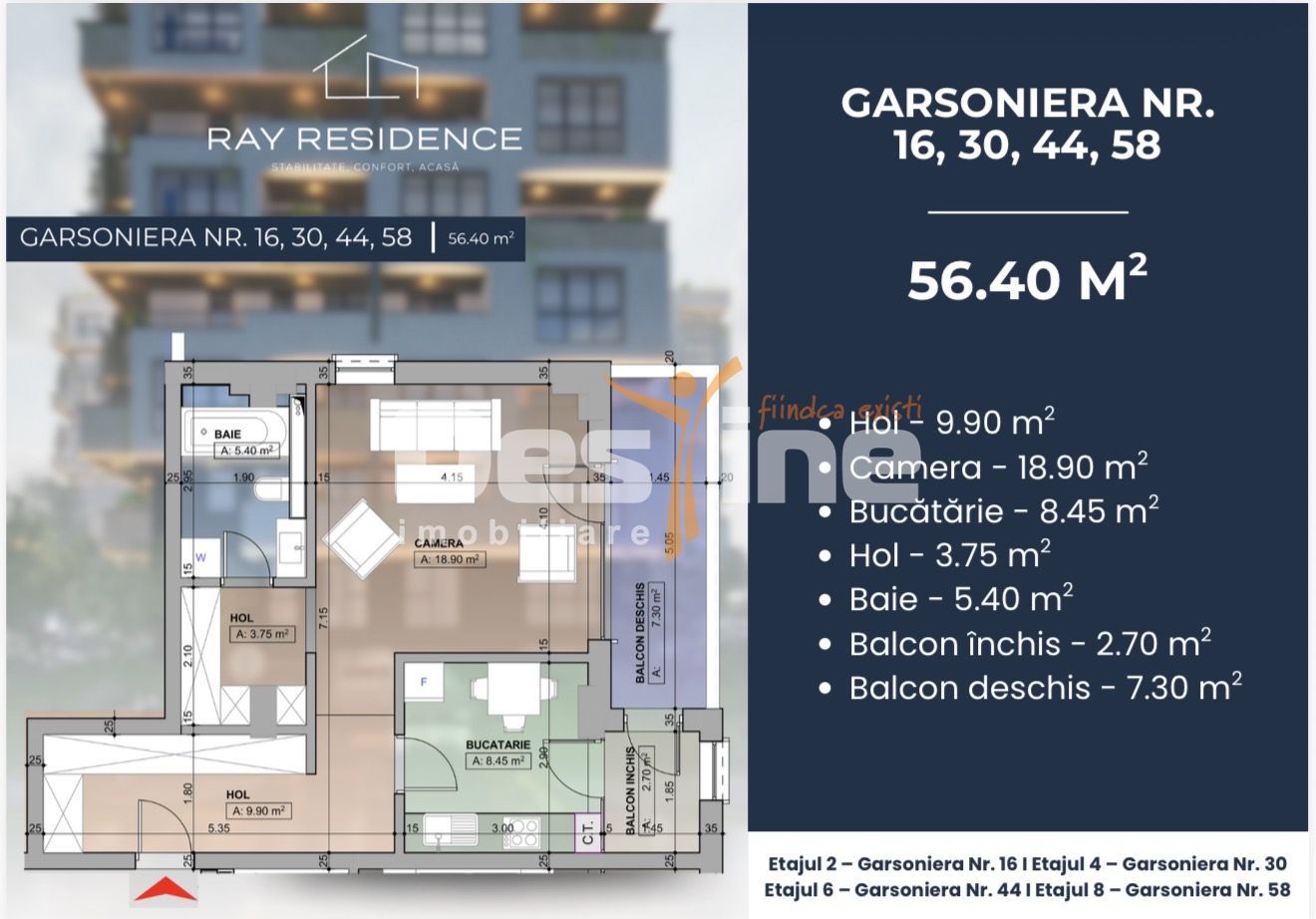 Complex Ray Residence - Garsoniera - Poză 3