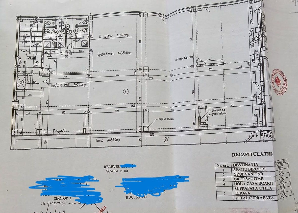 SPATIU DE BIROURI | SPLAIUL UNIRII | 7 locuri de parcare - Poză 25