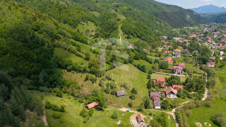 Moieciu de Jos |Teren 11.381 mp | Panoramă, potențial turistic - Poză 8